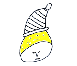Lemon Cap Man sticker #8974919
