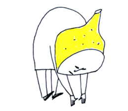 Lemon Cap Man sticker #8974923