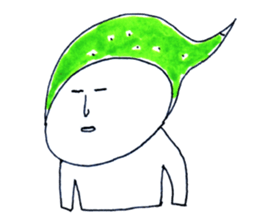 Lemon Cap Man sticker #8974931