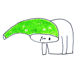 Lemon Cap Man sticker #8974933