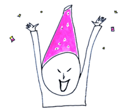 Lemon Cap Man sticker #8974934