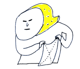 Lemon Cap Man sticker #8974935