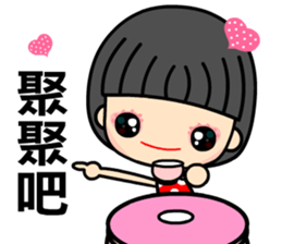 I love the apple lady sticker #8975236