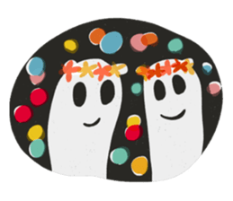 two in night<2> sticker #8975380