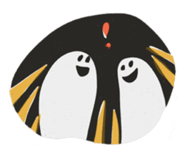 two in night<2> sticker #8975388