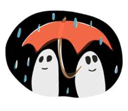 two in night<2> sticker #8975409