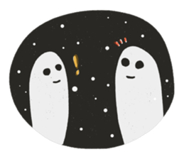 two in night<2> sticker #8975410