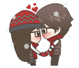 Mikaela & Lyon: Winter Edition sticker #8975549