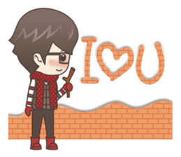 Mikaela & Lyon: Winter Edition sticker #8975550