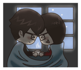 Mikaela & Lyon: Winter Edition sticker #8975552