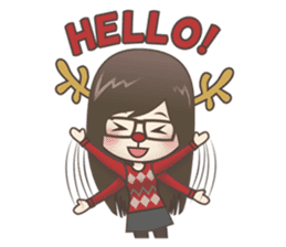 Mikaela & Lyon: Winter Edition sticker #8975556