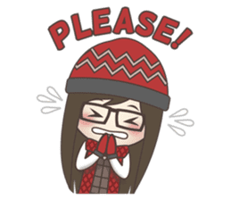 Mikaela & Lyon: Winter Edition sticker #8975560