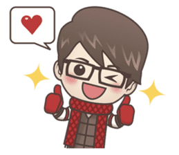 Mikaela & Lyon: Winter Edition sticker #8975561