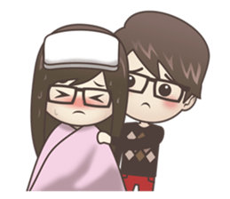 Mikaela & Lyon: Winter Edition sticker #8975562