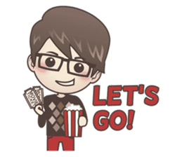 Mikaela & Lyon: Winter Edition sticker #8975564