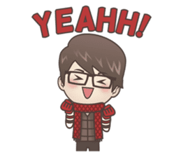 Mikaela & Lyon: Winter Edition sticker #8975567