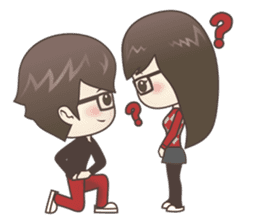 Mikaela & Lyon: Winter Edition sticker #8975568