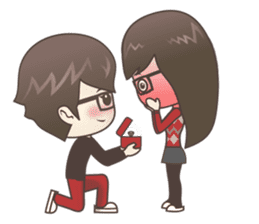 Mikaela & Lyon: Winter Edition sticker #8975569