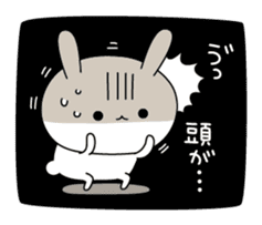 Escapism rabbit sticker #8975708
