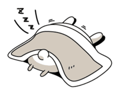 Escapism rabbit sticker #8975716