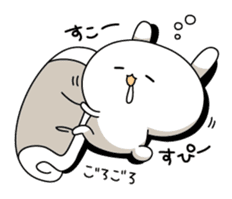 Escapism rabbit sticker #8975717