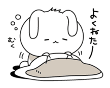 Escapism rabbit sticker #8975718