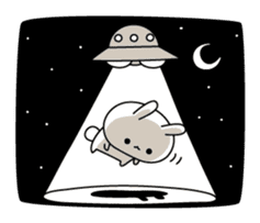 Escapism rabbit sticker #8975728