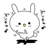 Escapism rabbit sticker #8975732