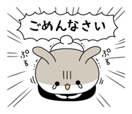 Escapism rabbit sticker #8975735