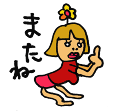 kawaii pop girl sticker #8975741