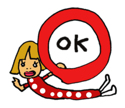 kawaii pop girl sticker #8975742