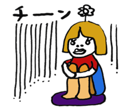 kawaii pop girl sticker #8975750