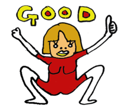 kawaii pop girl sticker #8975756