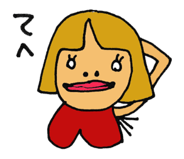 kawaii pop girl sticker #8975761