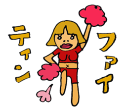 kawaii pop girl sticker #8975763