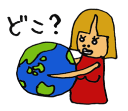 kawaii pop girl sticker #8975766