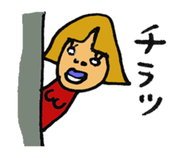 kawaii pop girl sticker #8975770