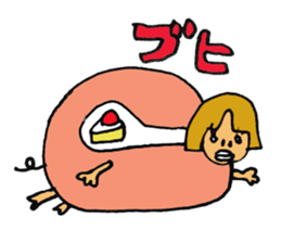 kawaii pop girl sticker #8975775