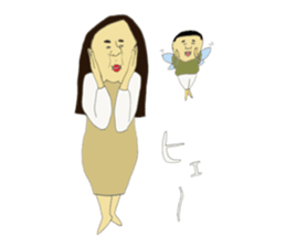 Kana and fairy Jun sticker #8975839