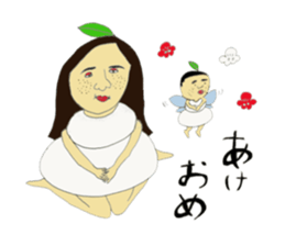 Kana and fairy Jun sticker #8975855