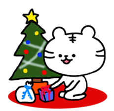 This is a day of the white tiger. sticker #8975881