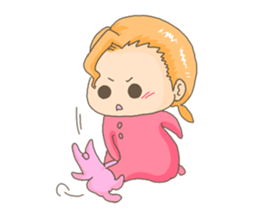 Babu-chan sticker #8976500