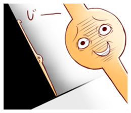 Mr. crochet needle and fur ball cat sticker #8976855