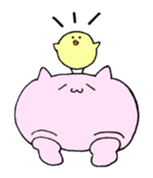 MEOWandCHICK sticker #8977048