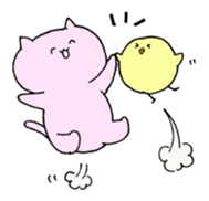 MEOWandCHICK sticker #8977049