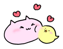 MEOWandCHICK sticker #8977053