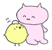 MEOWandCHICK sticker #8977054