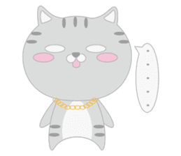 Aniki Cat and Bathhouse Cat sticker #8977215