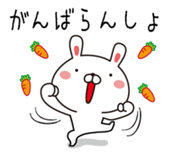 Dialect rabbit Fukushima valve sticker #8977347