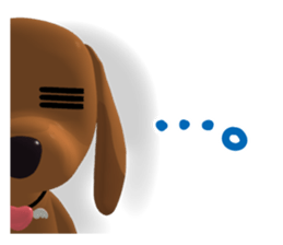 3D Dachs Friends(3) With Xmas & New Year sticker #8977507